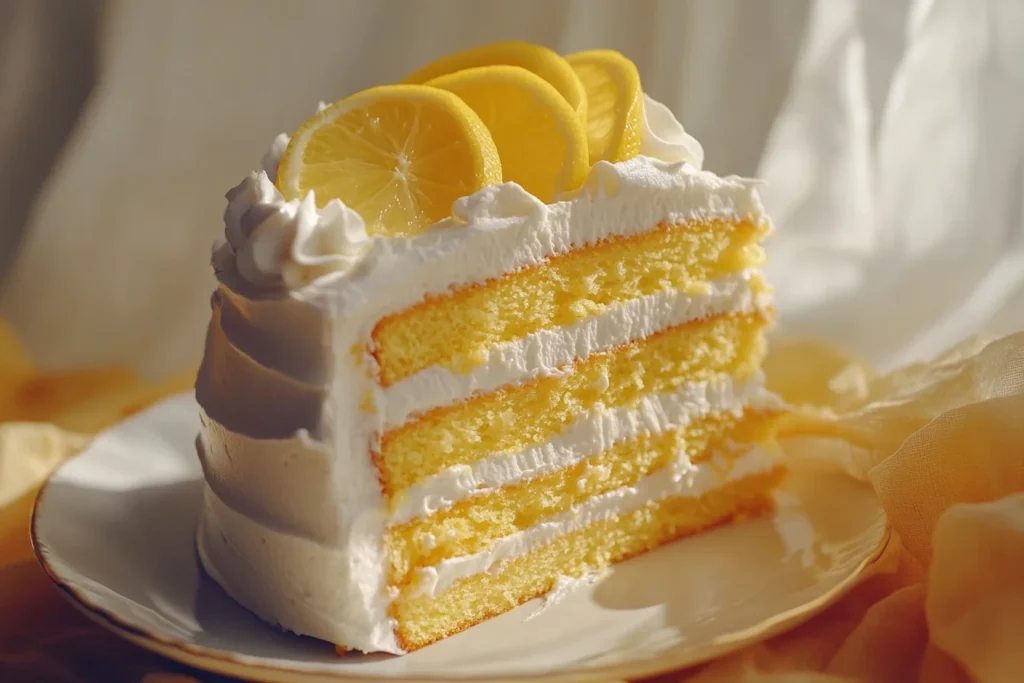 Gâteau au citron délice – Un dessert frais et acidulé